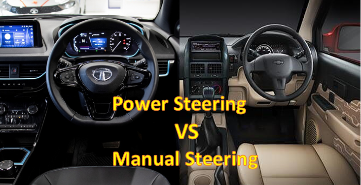 power steering and manual steering