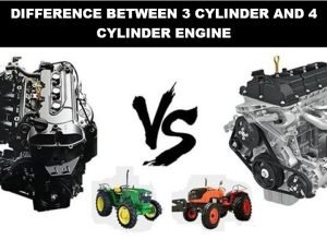 3 cylinder and 4 cylinder engine